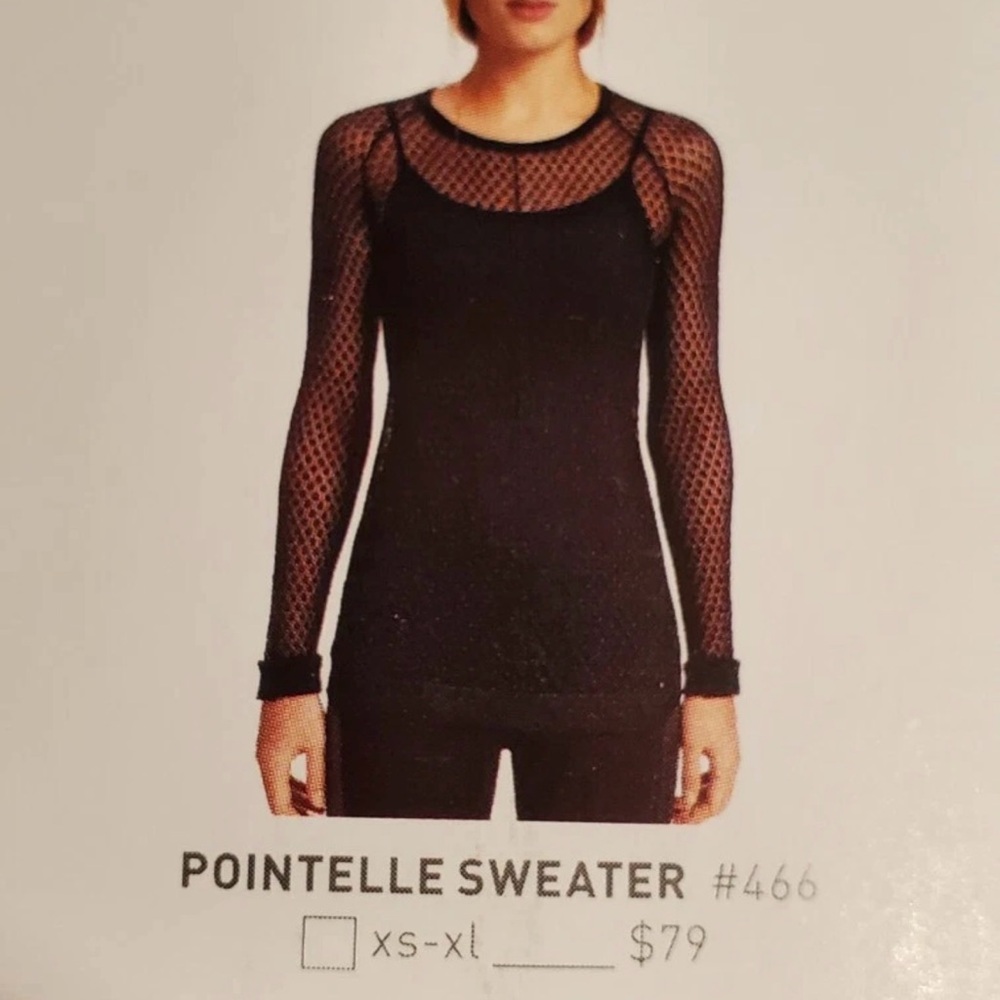 Cabi Pointelle Sweater